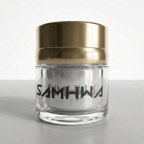 Refillable Airless Glass Jar